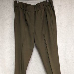 Women's Olive Green Brunello Cucinelli Pants Size 6